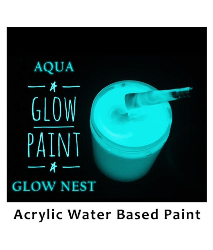     			Glow Nest Aqua Glow in Dark Paint 50ml