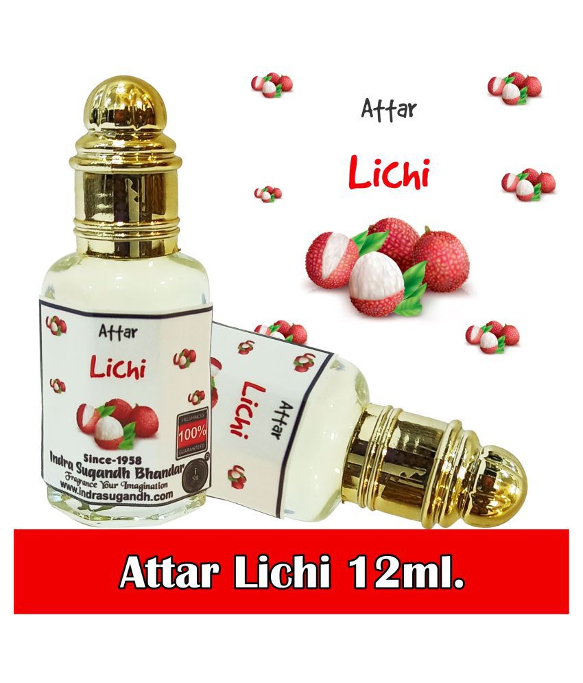     			INDRA SUGANDH BHANDAR - Fruity Collection - Lichi Attar For Men & Women 12ml Pack Of 1