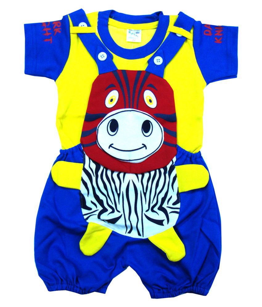     			INFANT Cotton Dungaree For Baby Boys & Girls (PACK OF 1)