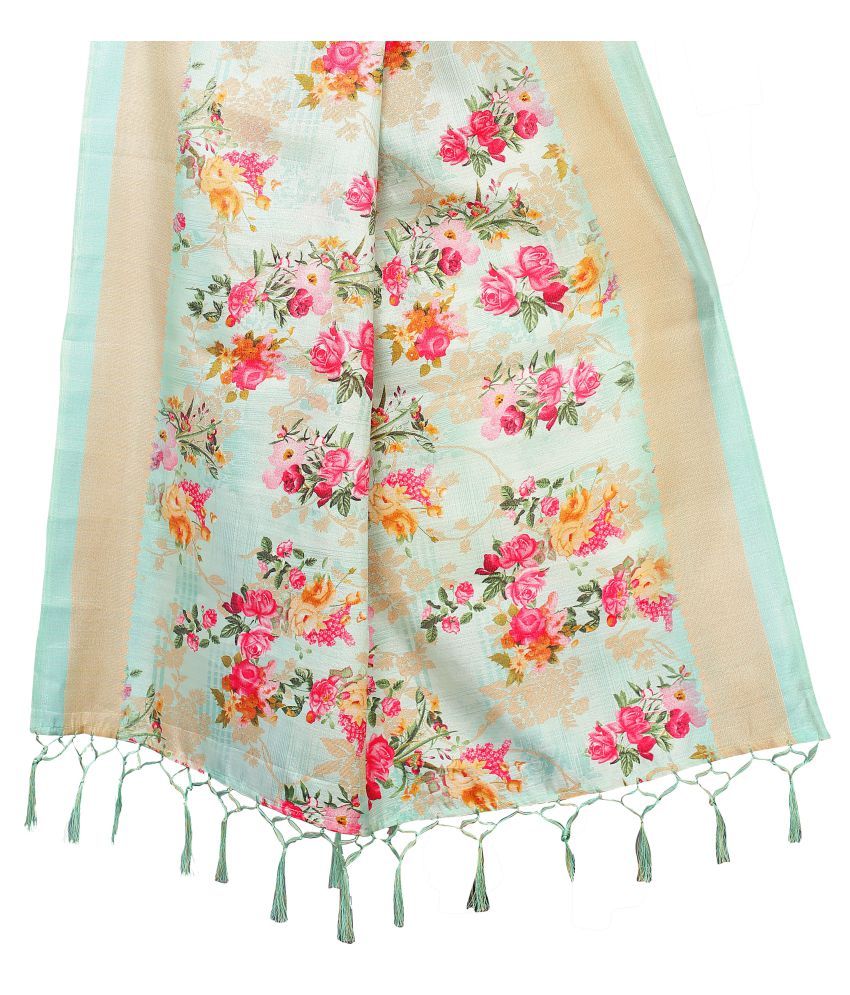 floral dupatta for haldi