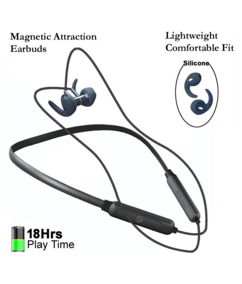 hitage NBT-2686 COOL DESIGN MAGNATIC Neckband Wireless With Mic Headphones/Earphones - Buy 