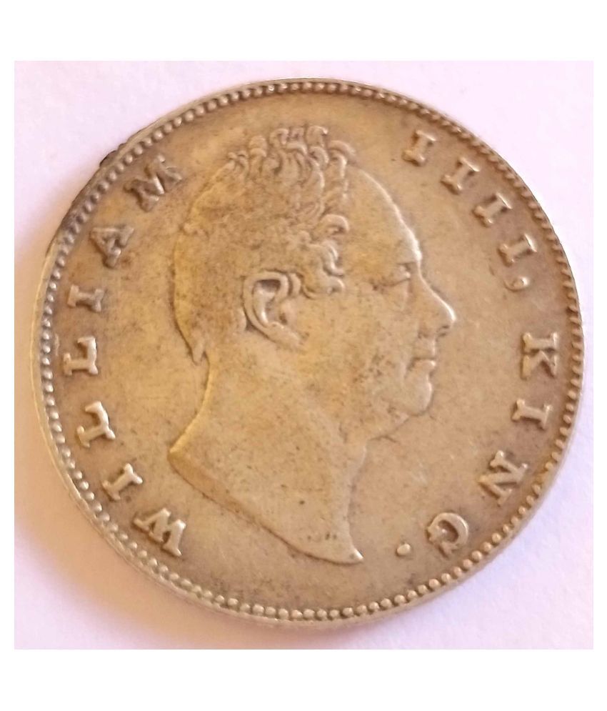     			EIC - 1 Re - William IIII 1835 Silver (.917) • 11.66 g • ⌀ 30.5 mm KM# 450 - EAST INDIA COMPANY