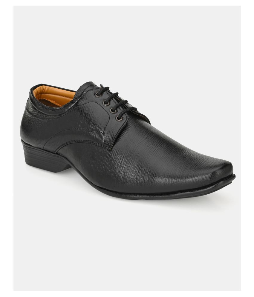     			Kwiclo - Black Men's Formal Shoes