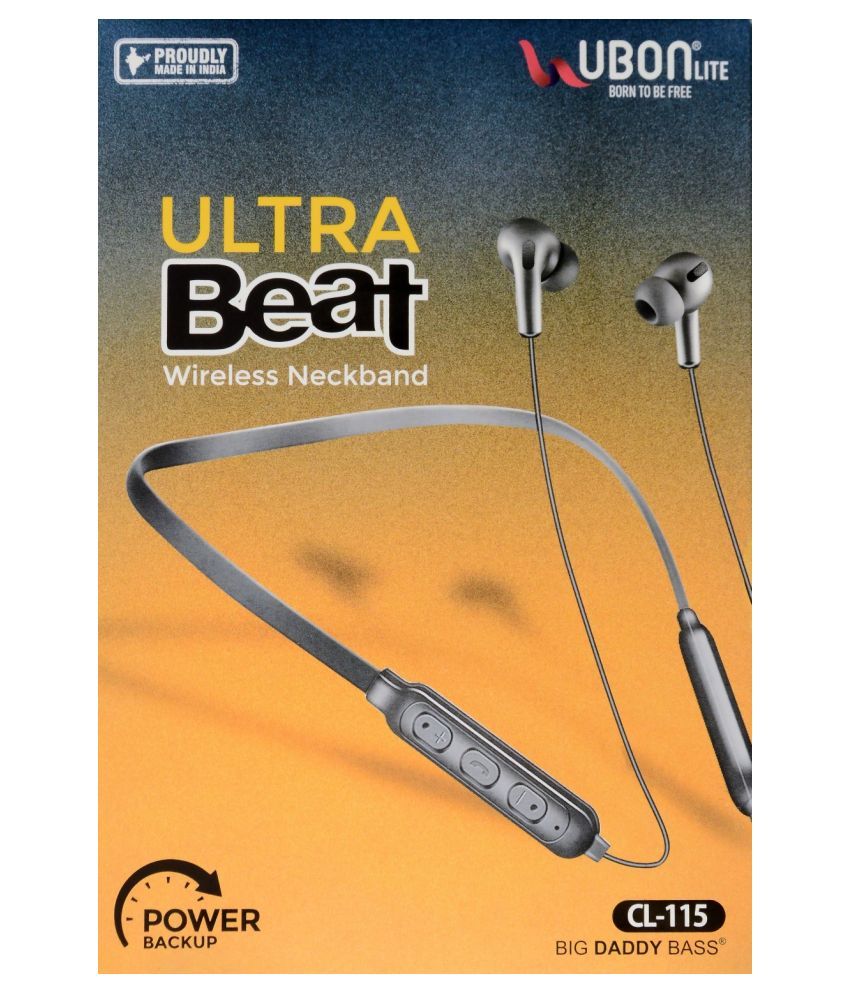 ubon bluetooth headphone cl 15