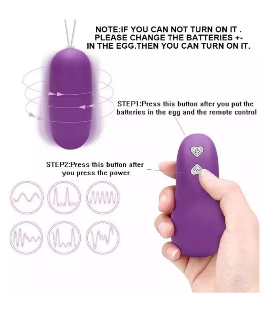 Kamahouse 10 Frequency Wireless Jumping Egg Remote Control Vibrator For