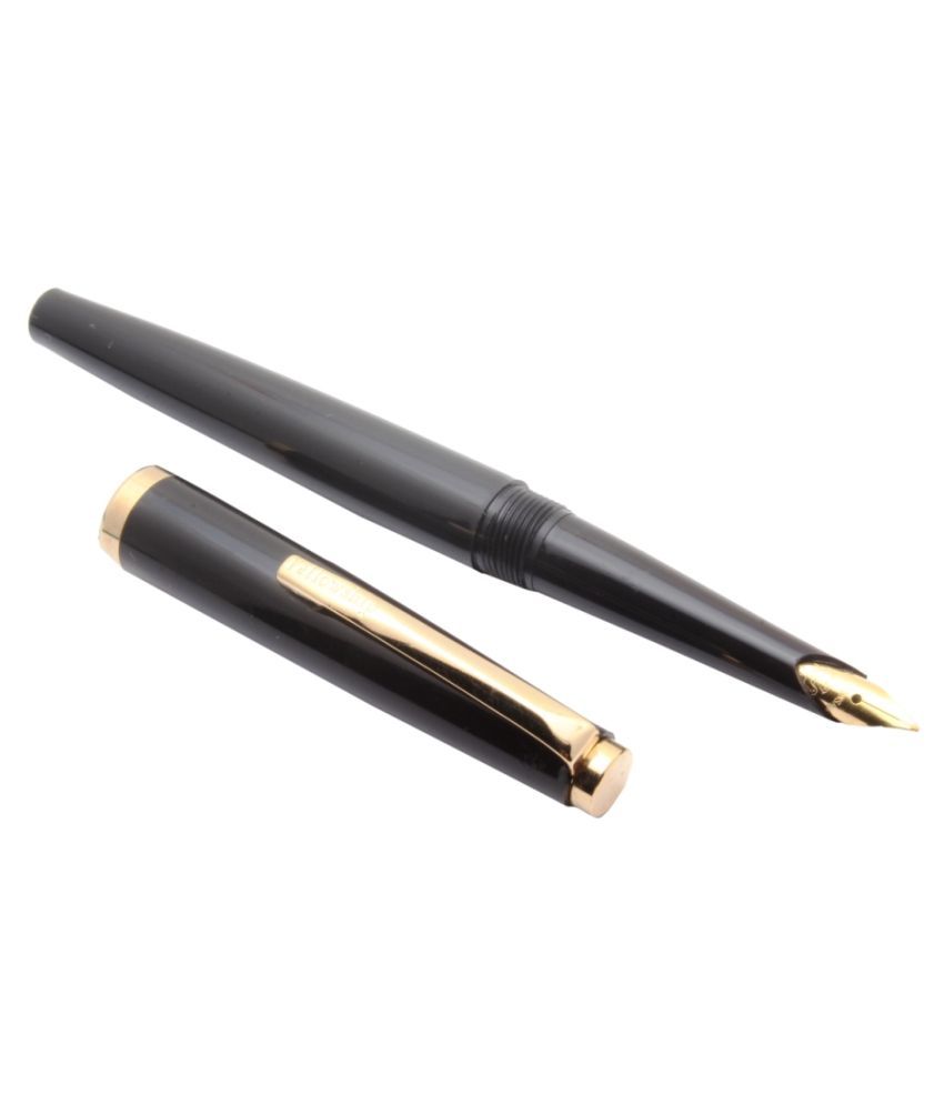 Ledos Fellowship 505 FC Green & Black Eyedropper Fountain Pens Medium