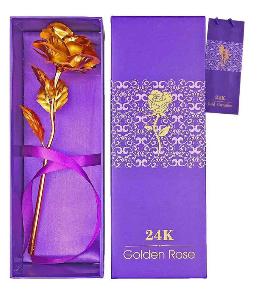 MITWA TRENDS golden rose Romantic Rose Ring Jewellery Vanity Box Buy