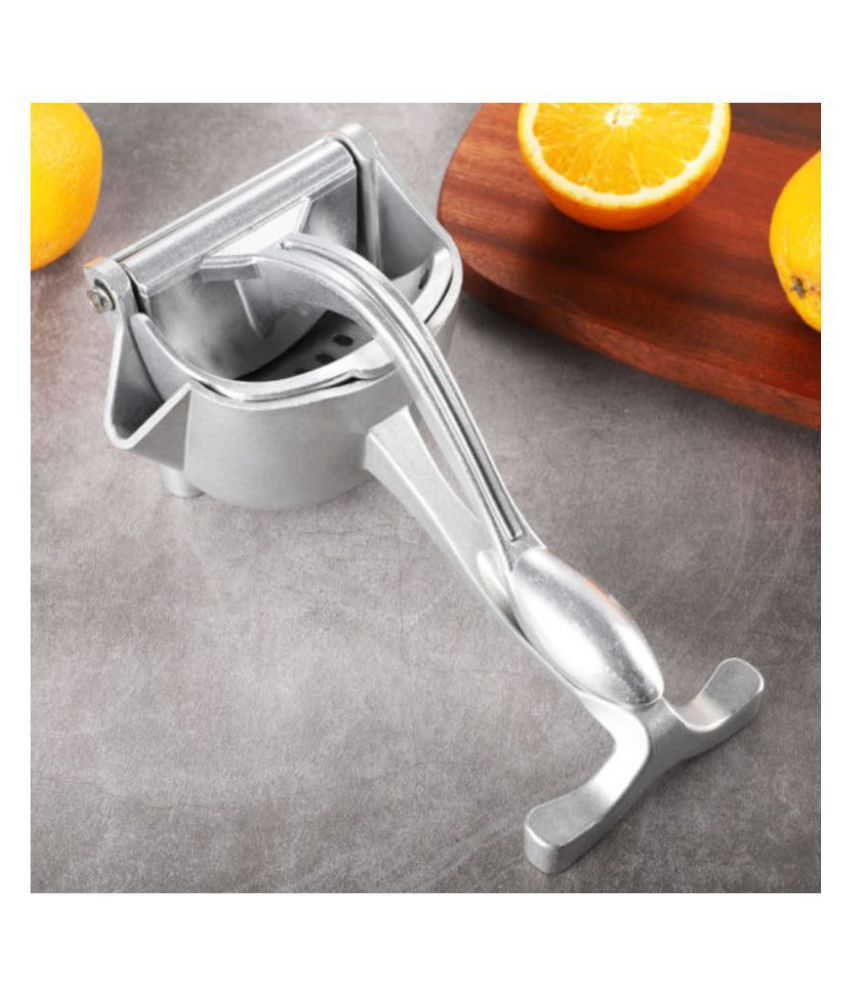     			VALLEY GREEN Fruit Hand Press Silver Manual Juicer