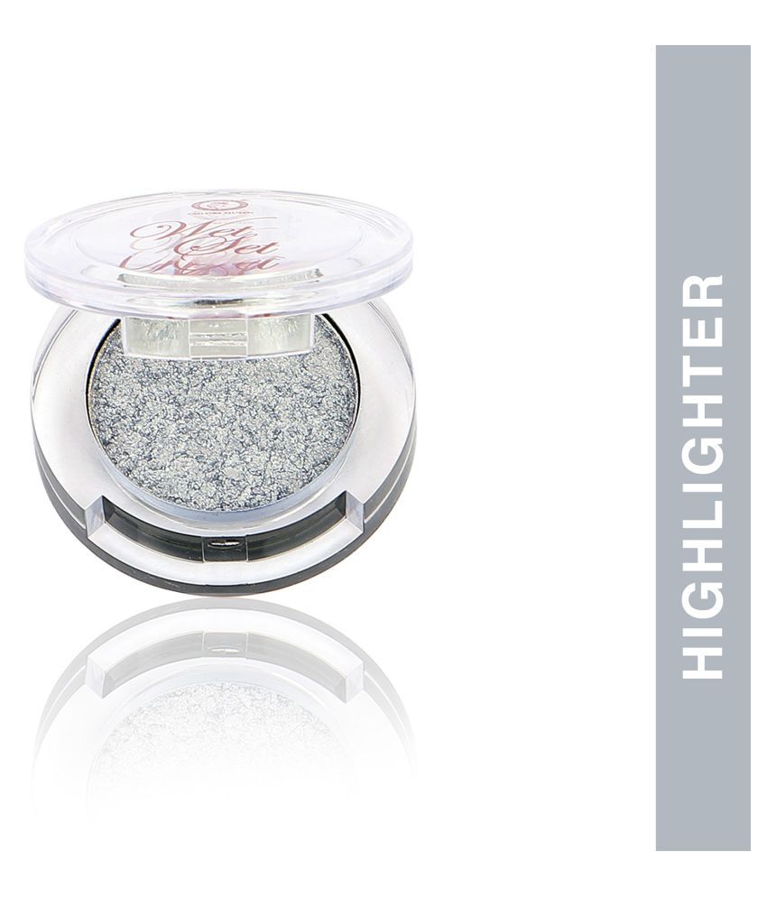     			Colors Queen Wet Set Shimmer Highlighter for Face (silver) 3g