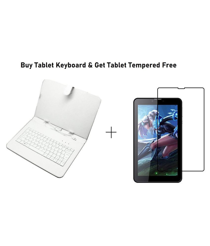 Vizio 7 Inch Tablet Keyboard white