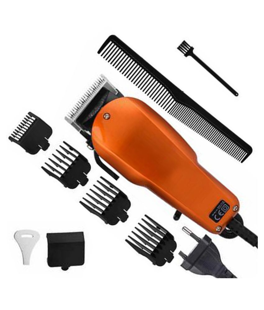     			Corded Waterproof Corded Electric Beard Mustache Trimmer Hair Clipper For Men Combo