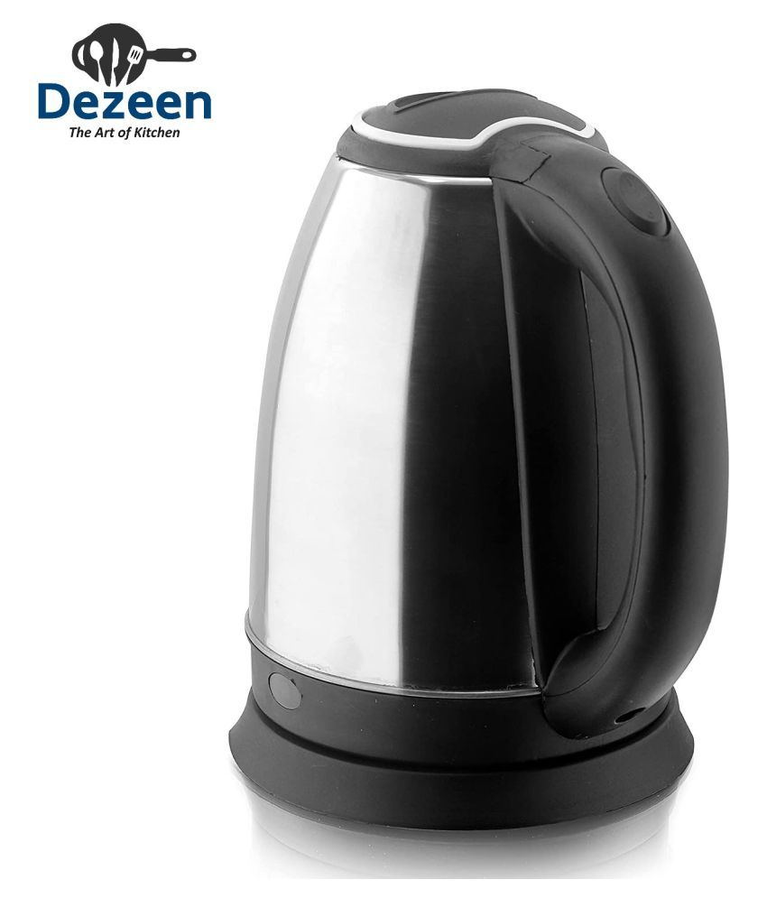 DEZEEN FAST BOILING KETTLE 2 Liter 1800 Watt Stainless Steel Electric