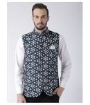 Hangup Multi Cotton Blend Nehru Jacket