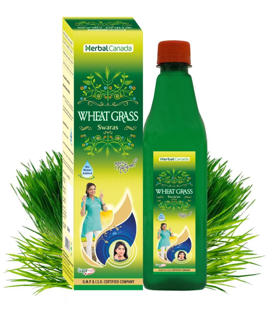     			Herbal Canada Wheat Grass Ras Liquid 500 Ml Pack of 1