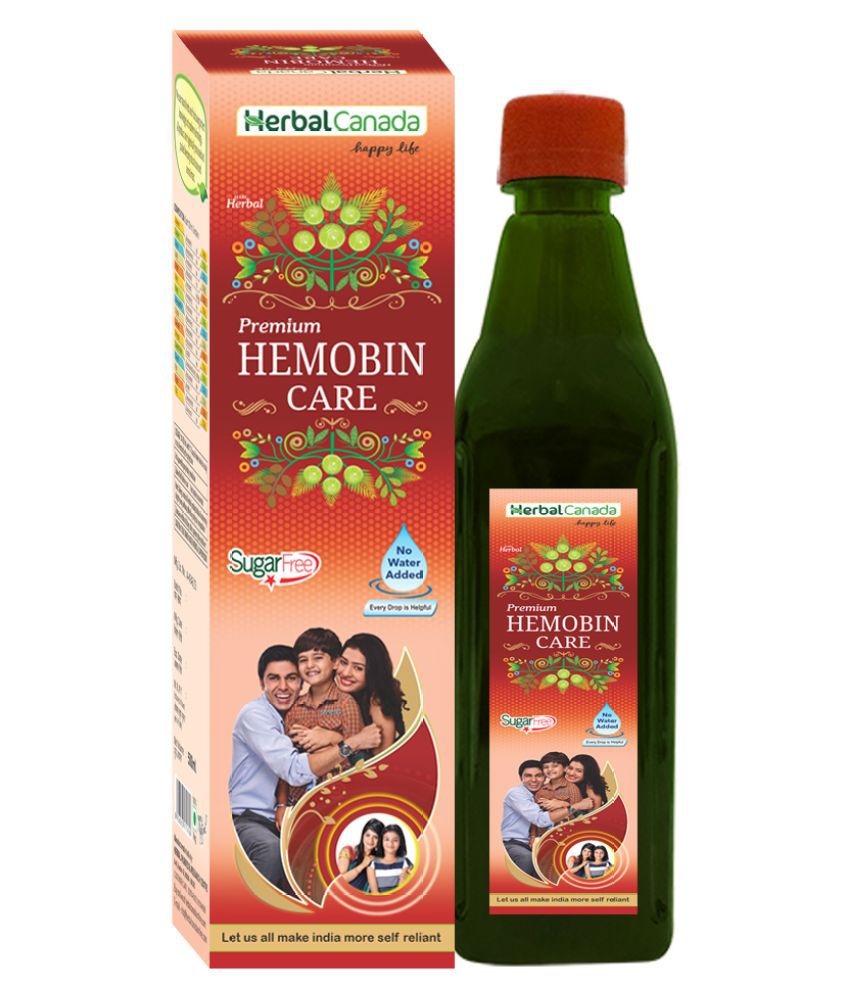     			Herbal Canada Hemoglobin Care Liquid 500 ml Pack Of 1