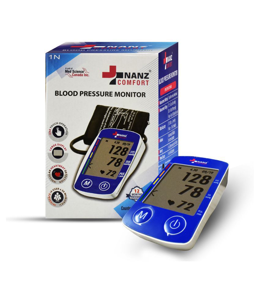 nanz comfort NC-207 Blood Pressure Monitor