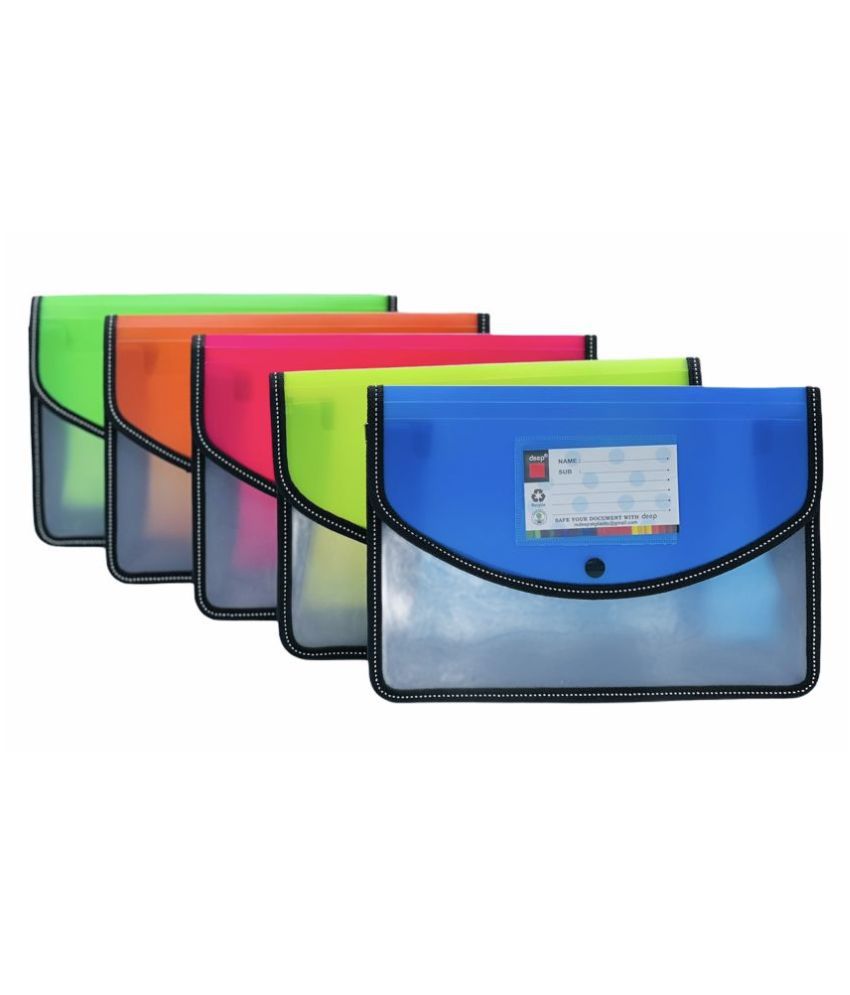 CHEQUE BOOK FOLDER A5 SIZE PACK OF 5