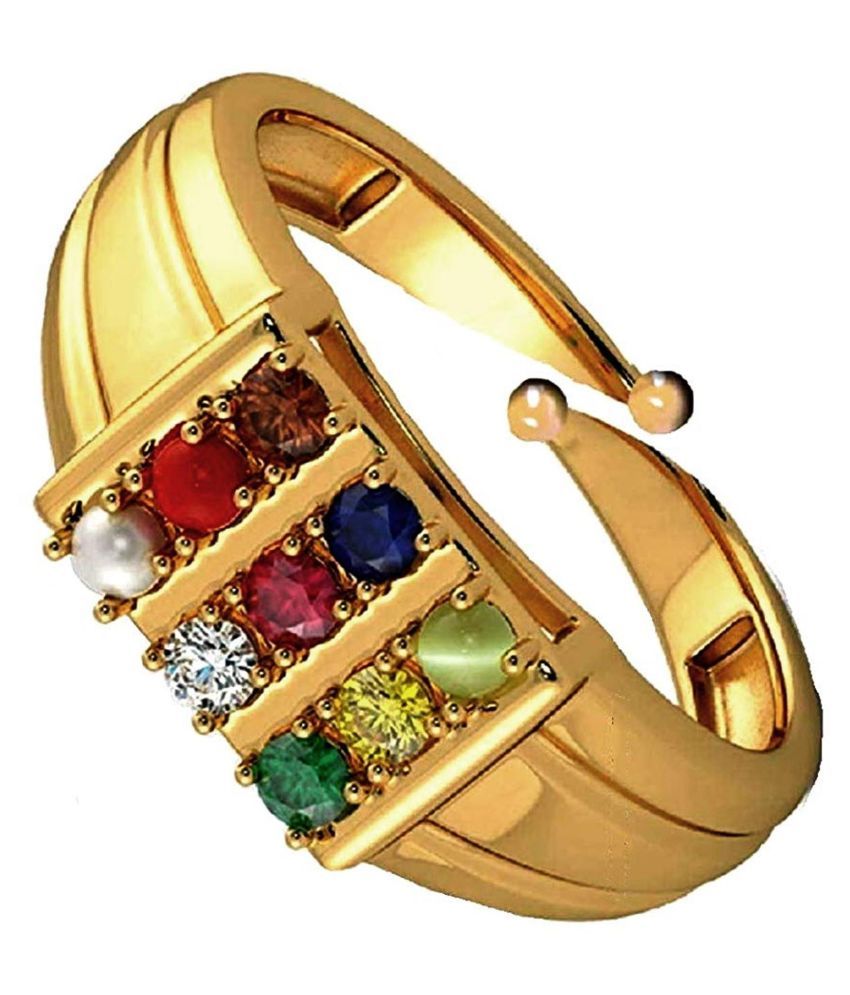 Navratna / Navgrah Ring for Wealth, Prosperity, Good Luck & Balance All