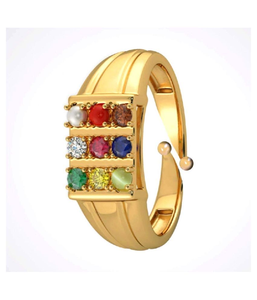 Navratna / Navgrah Ring for Wealth, Prosperity, Good Luck & Balance All