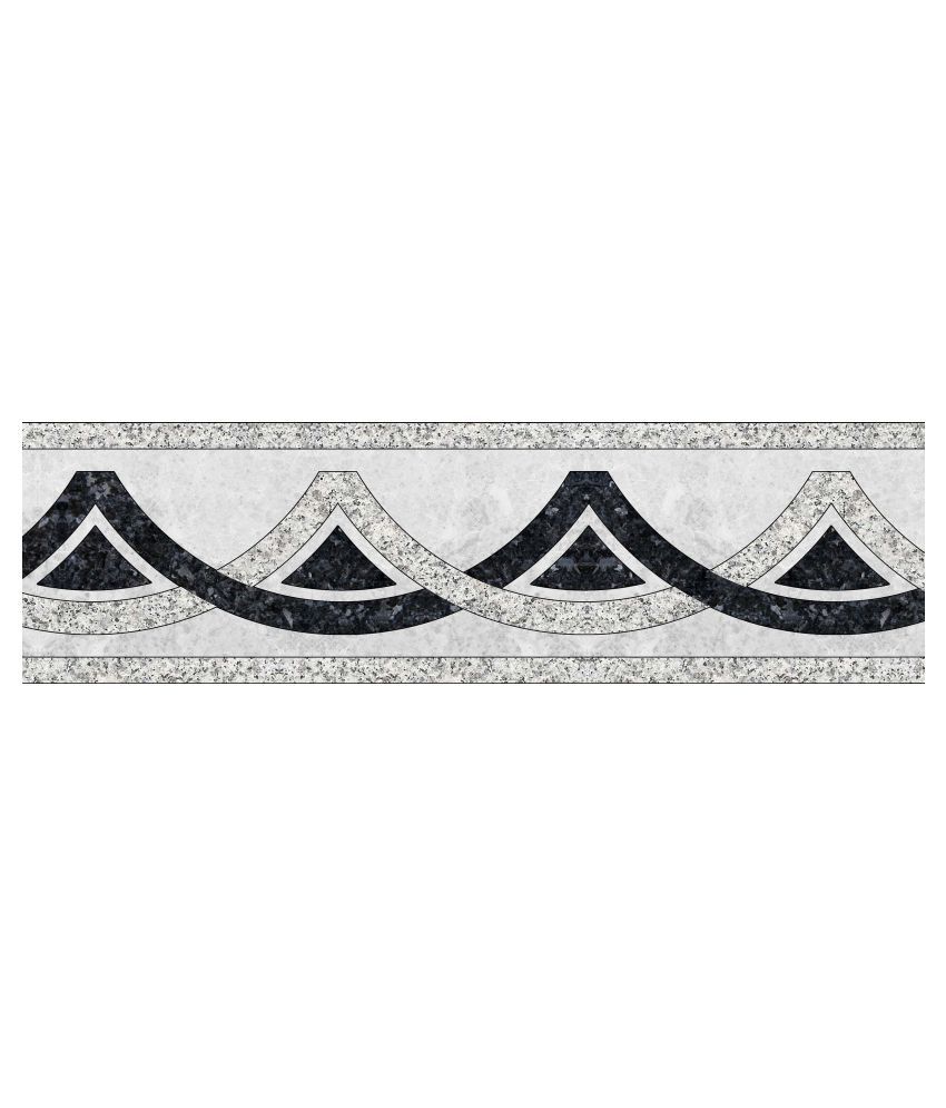     			WallDesign Tile Marble Stone Inlay - 8 cm W x 305 cm L Nature Sticker ( 305 x 8 cms )