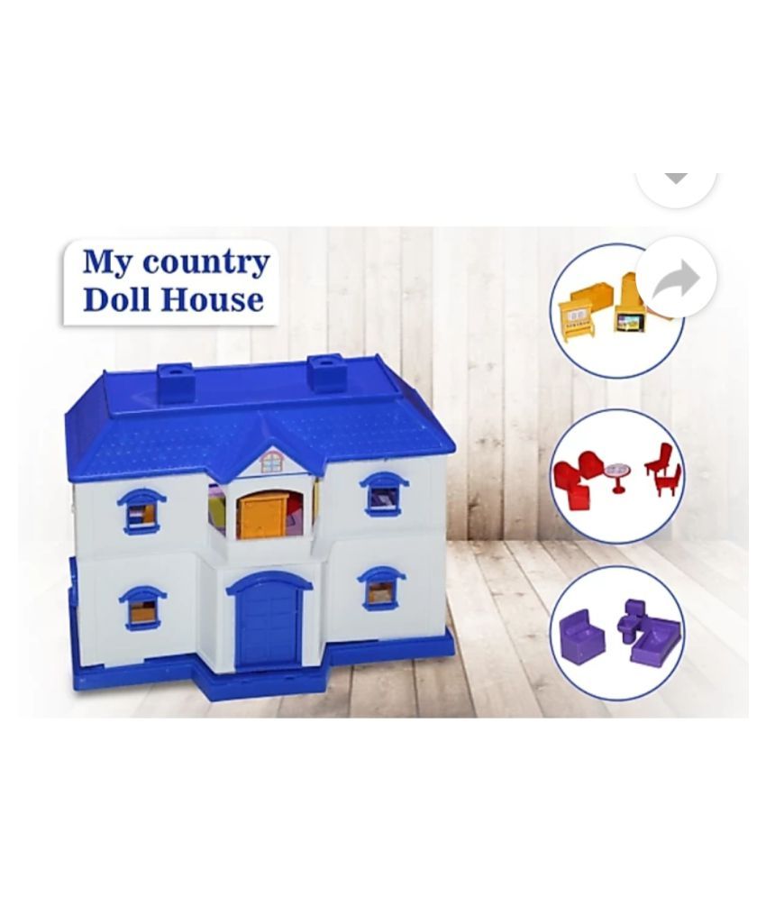 doll house and play kitchen