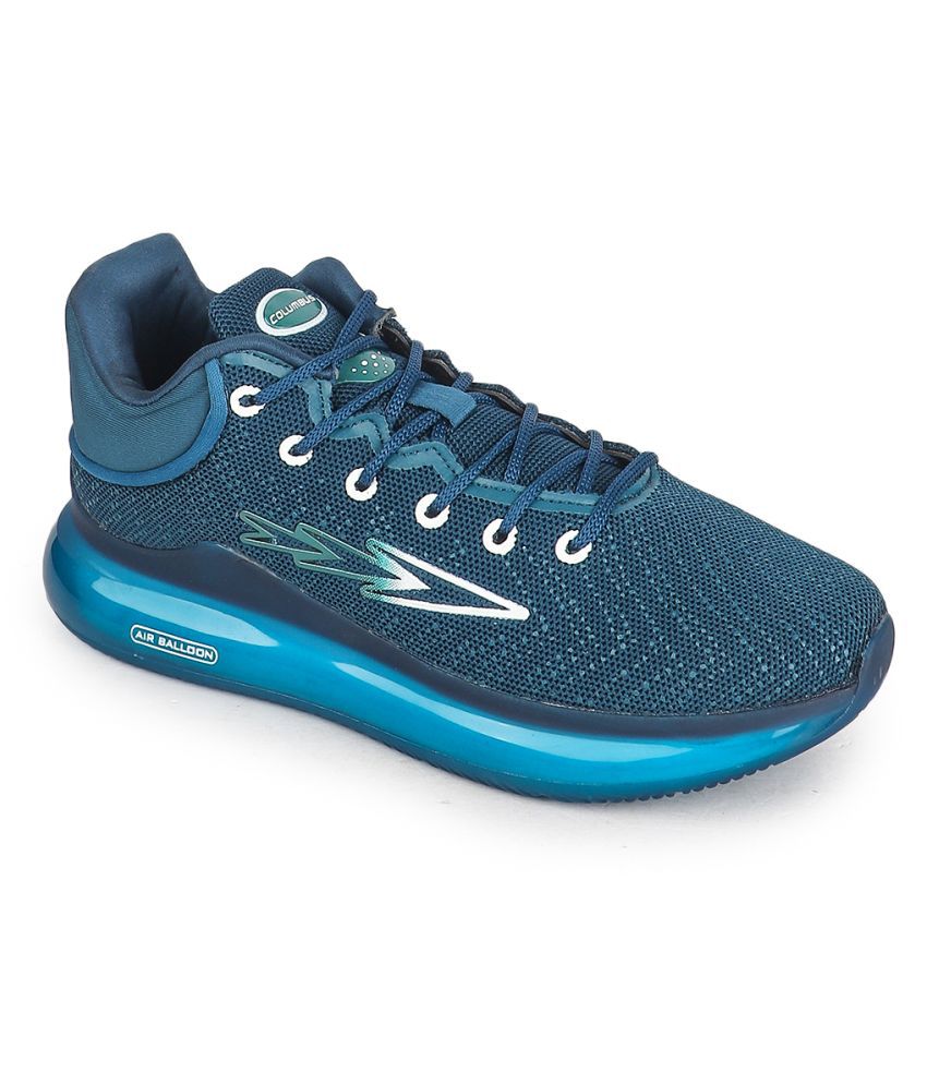     			Columbus  Blue  Men's Sports Running Shoes