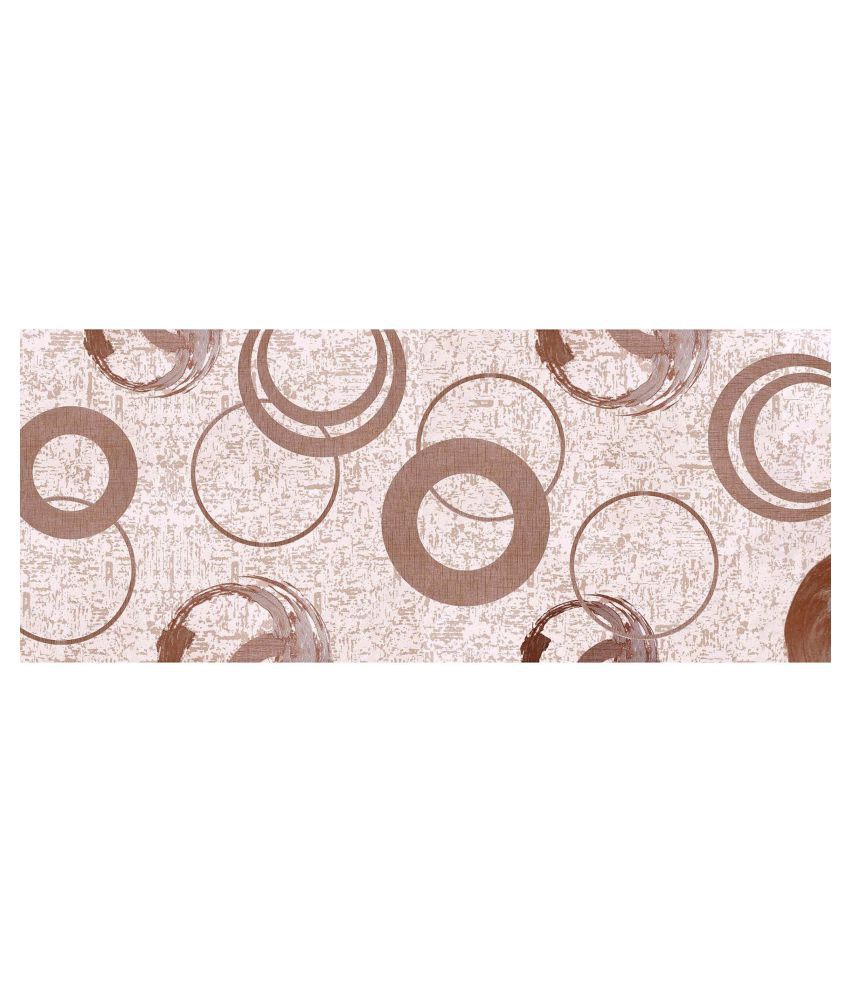     			WallDesign Circles Decorative Texture - 8 cm W x 610 cm L Abstract Sticker ( 610 x 8 cms )