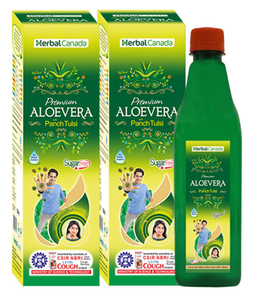     			Herbal Canada Aloevera Ras Liquid 500 ml Pack Of 2