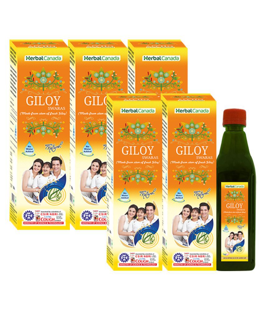     			Herbal Canada Giloy Ras Liquid 1 l Pack Of 5