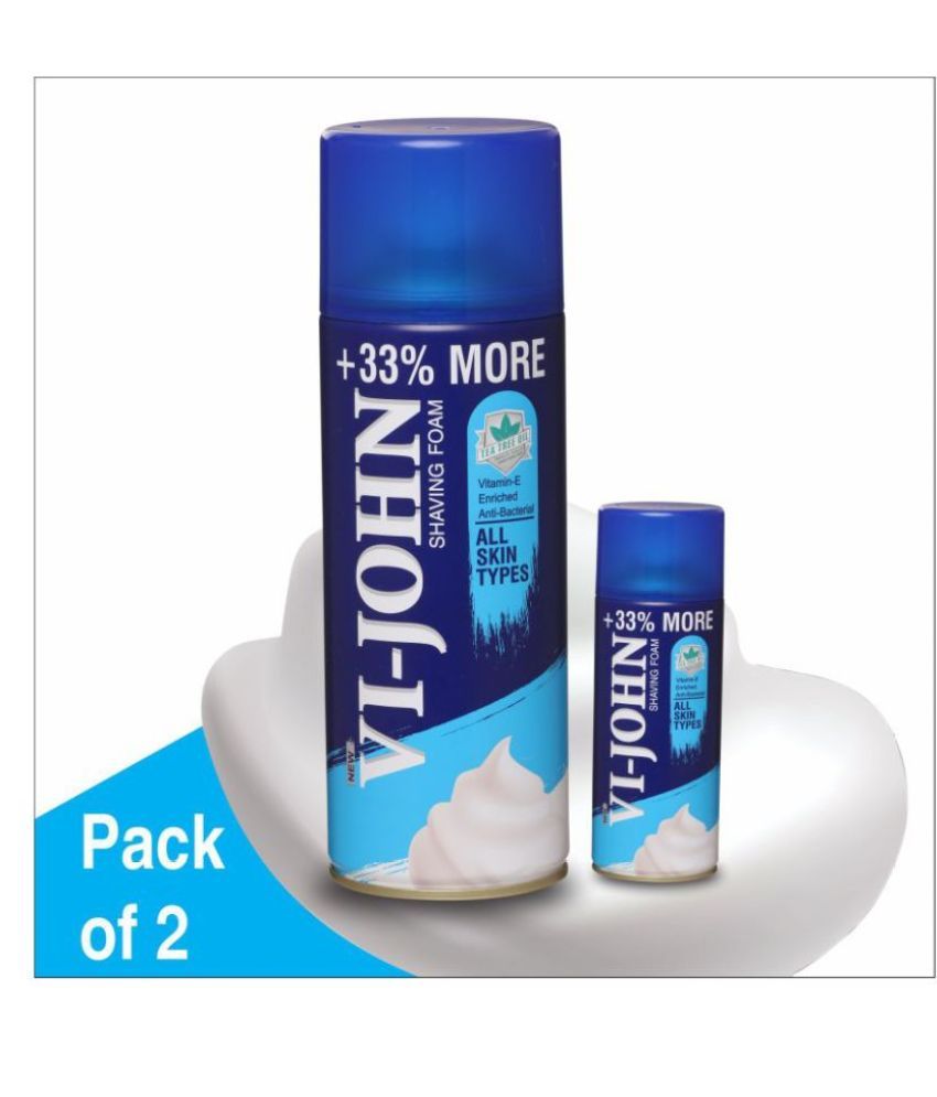 VIJOHN Shaving Foam For All Skin Type (400 g & 50 g) (450 g) Buy VI