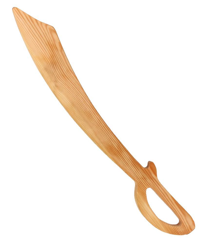 CRIA Lil' Warrior Wooden Sword Toy - 64 cm x 9 cm x 1.5 cm