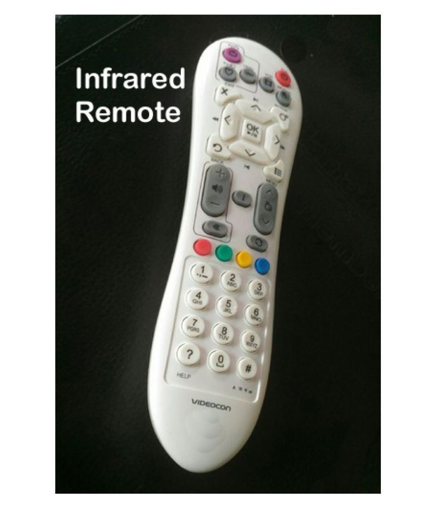     			EmmEmm High Quality IR DTH Remote Compatible with Videocon D2h Set Top Box