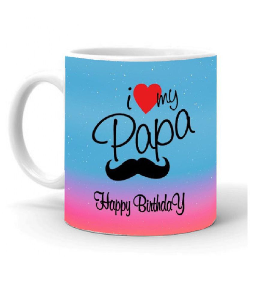 KP I Love My Papa Ceramic Coffee Mug 1 Pcs 325 mL