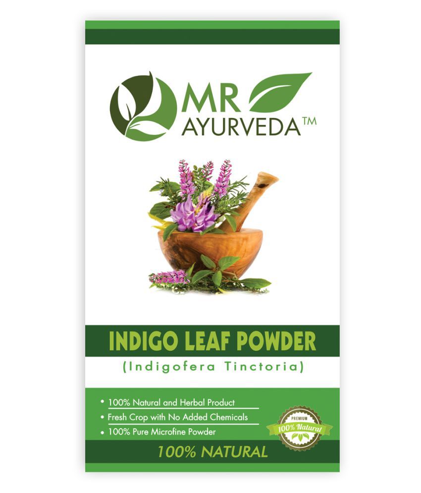     			MR Ayurveda Indigo Powder, Hair Color Ammonia Free Henna 100 g