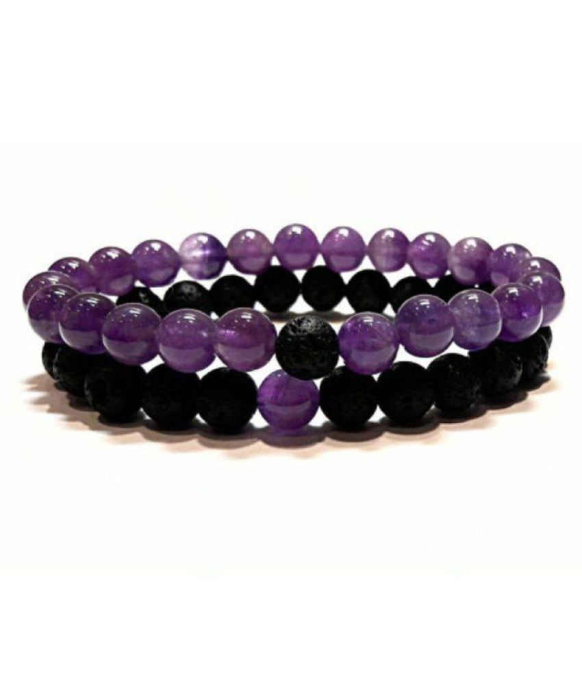     			couples set amethyst and lava , black and purple