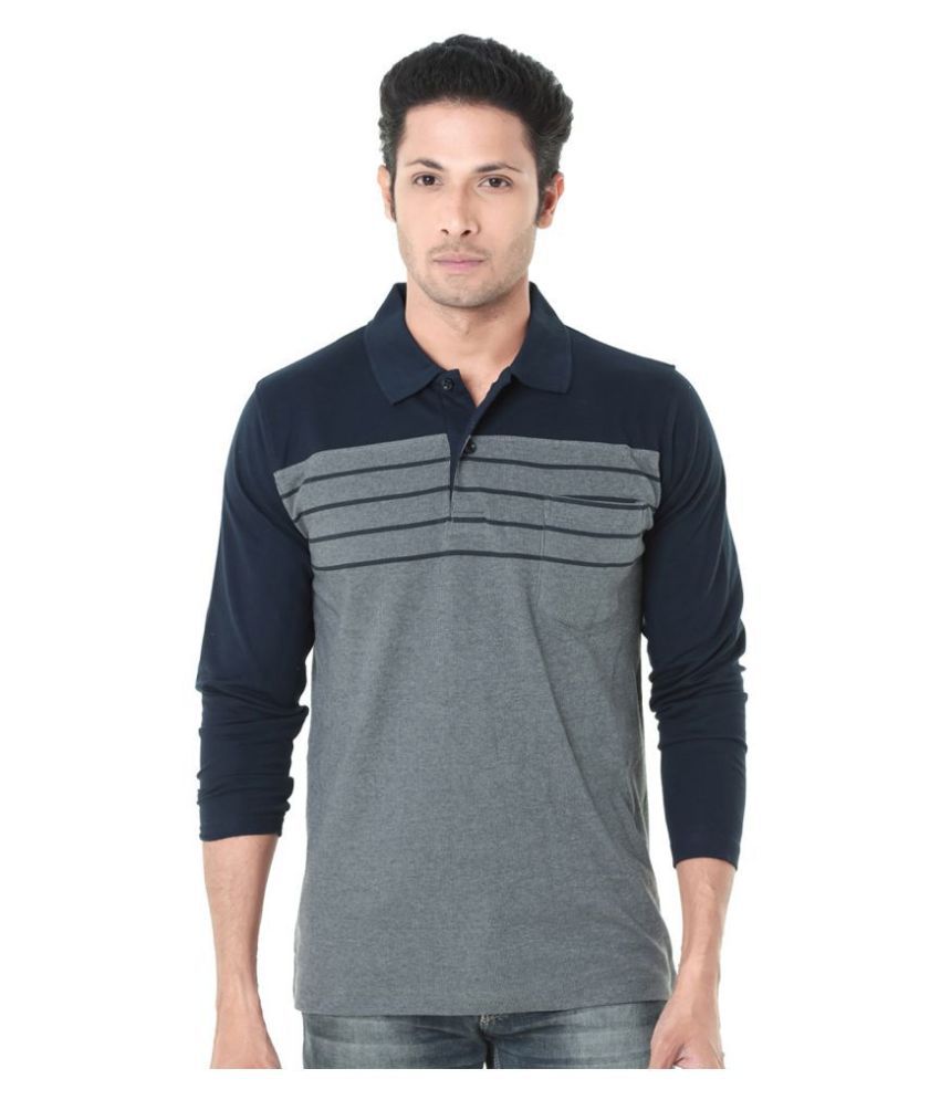     			BULLMER - Multicolor Cotton Blend Regular Fit Men's Polo T Shirt ( Pack of 1 )