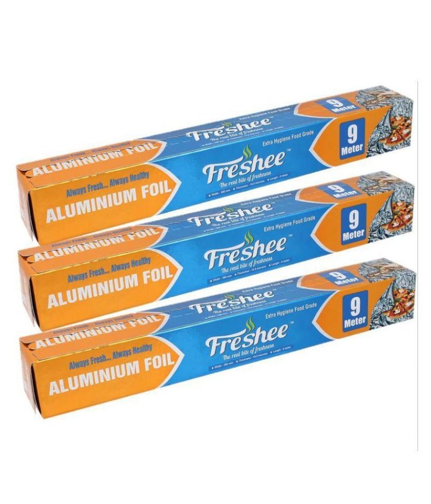     			Freshee 9m Aluminium Foil Paper Roll Pack of 3