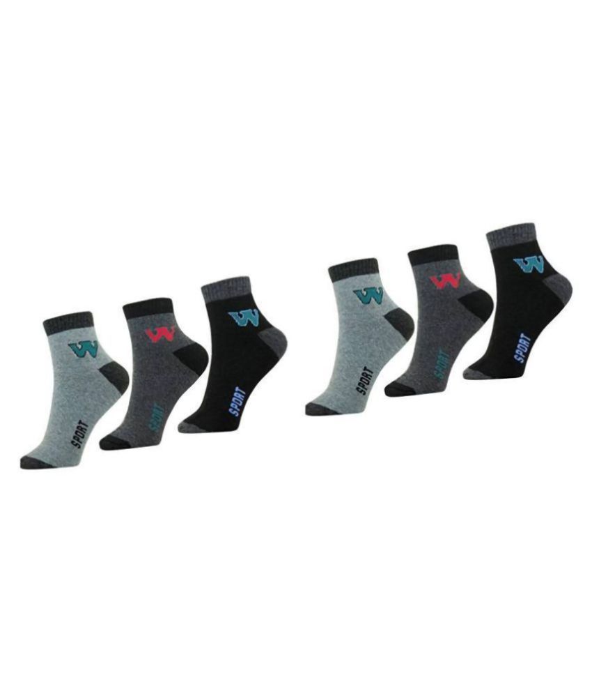 Buy Honze - Cotton Men's Printed Multicolor Ankle Length Socks ( Pack ...