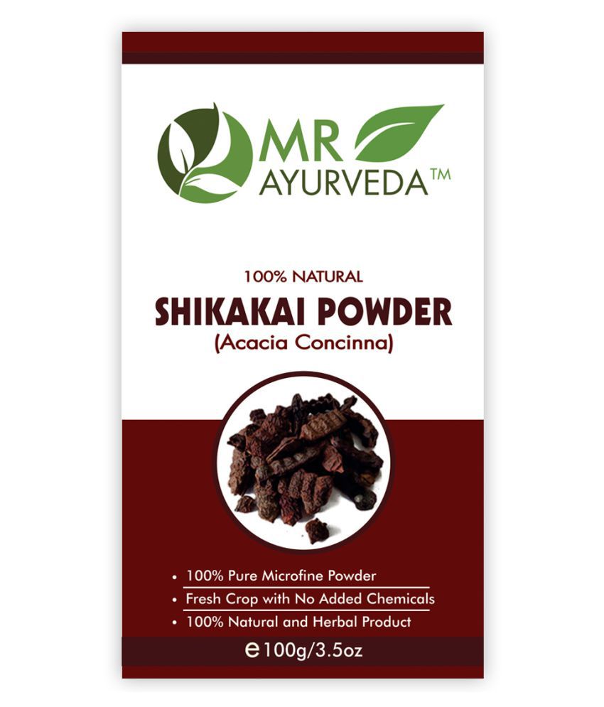     			MR Ayurveda 100% Organic Shikakai Powder Hair Scalp Treatment 100 g