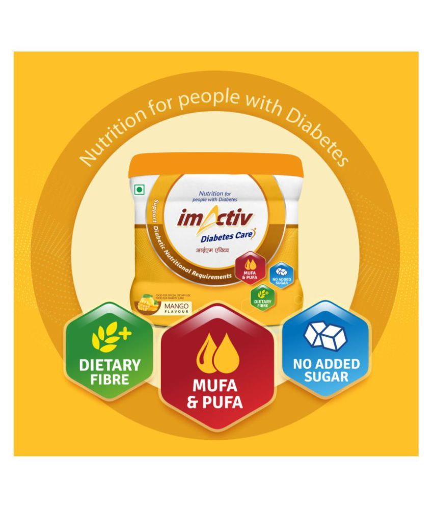 imActiv Diabetes Care Protein Powder 500 gm Pack of 2 Buy imActiv