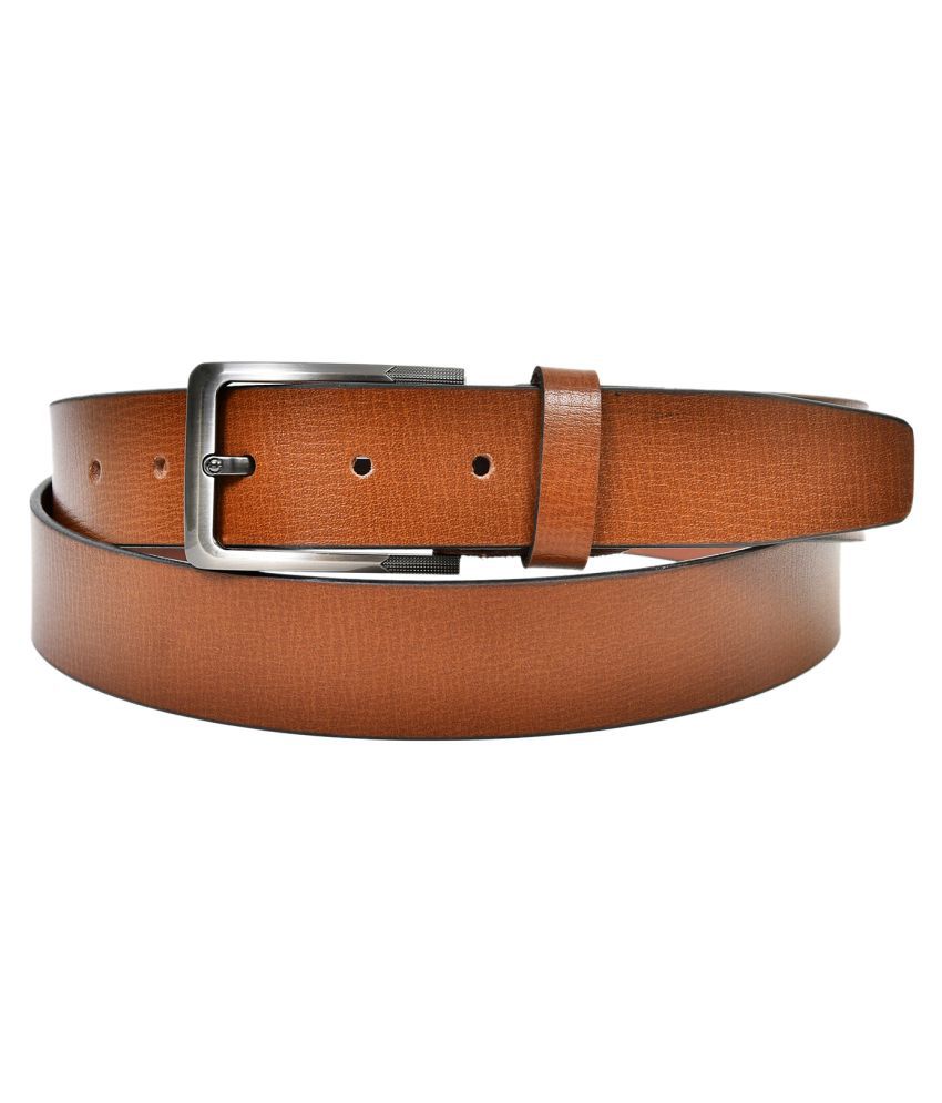 Gil Tan Leather Formal Belt