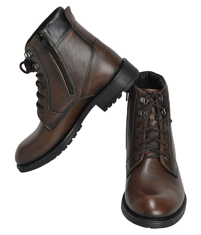 Ajanta Brown Men Boots - Buy Ajanta Brown Men Boots Online at Best ...