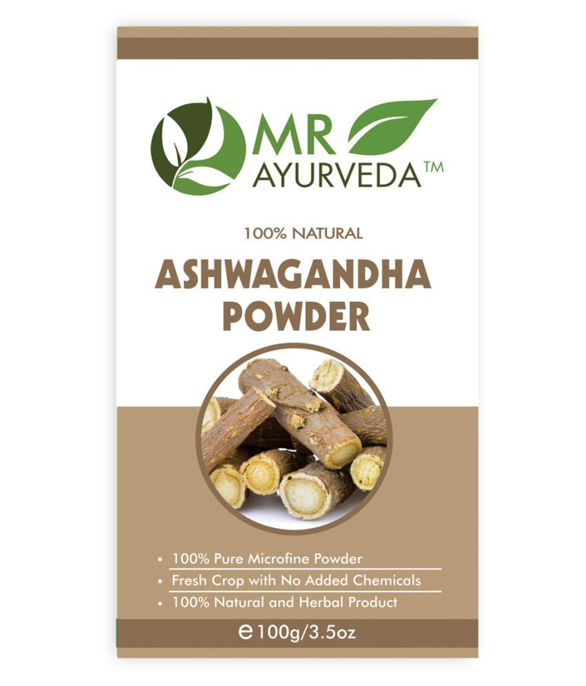     			MR Ayurveda Premium Quality Ashwagandha Powder Hair Scalp Treatment 100 g