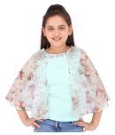 Cutecumber Pack of 1 Girls Georgette Tops ( Green )