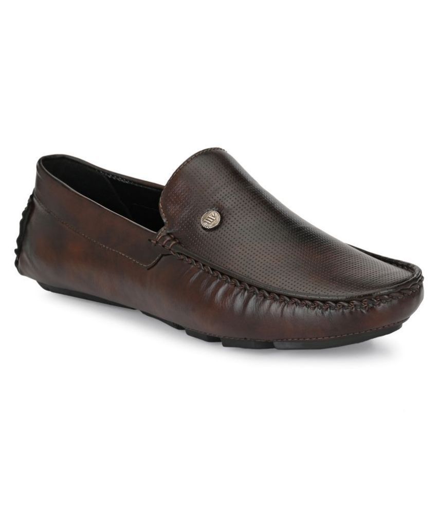     			Big Fox - Brown Men's Slip on loafers