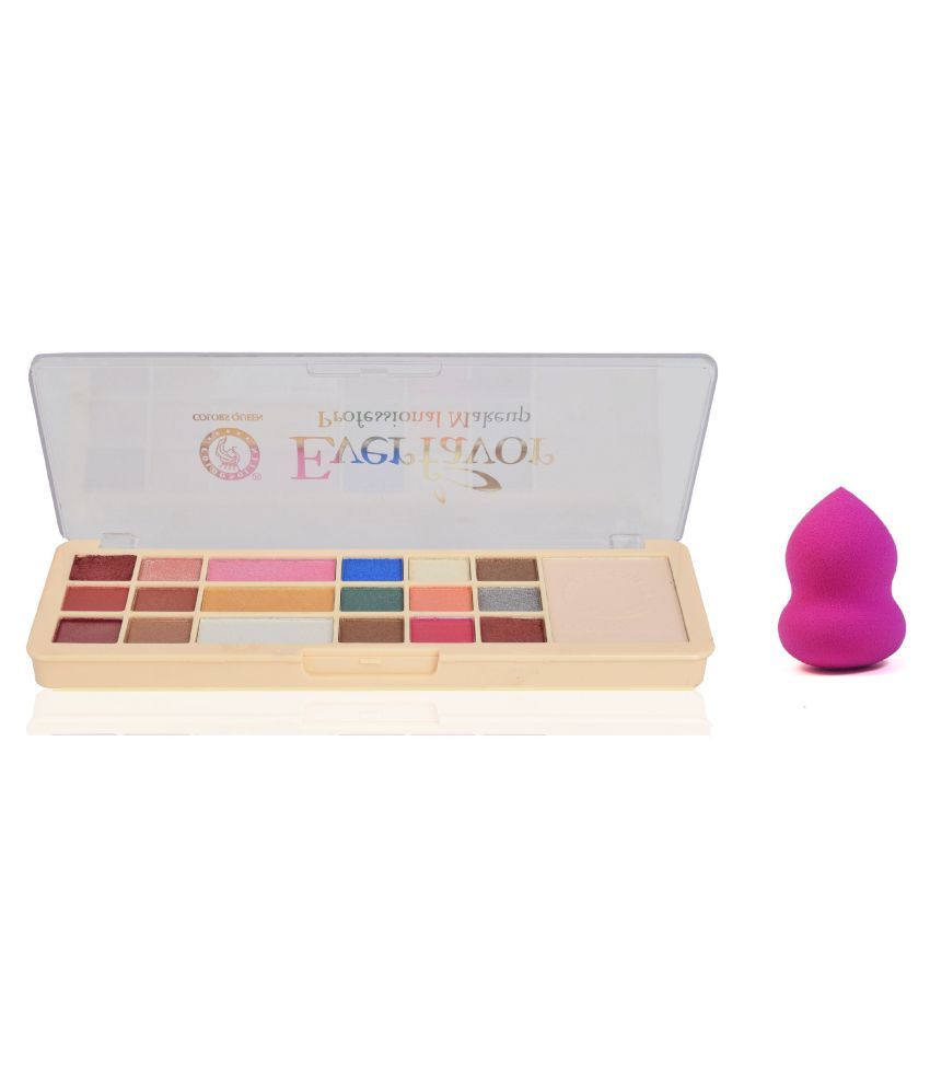     			Colors Queen MK-16 Ever Favor Makeup Kit with 26 Shades - Pack of 2