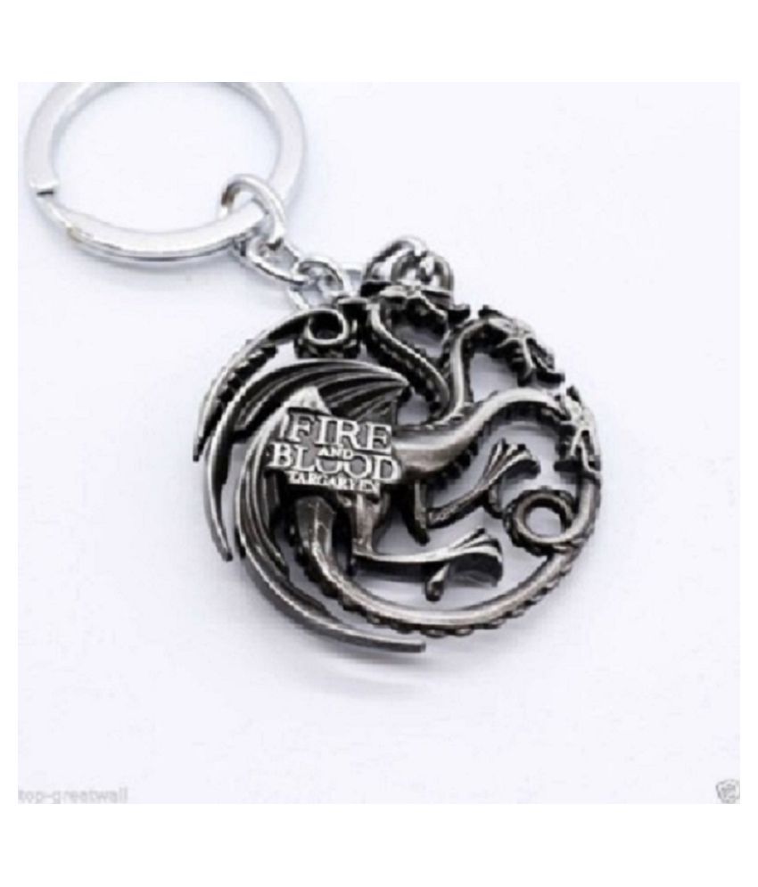     			Americ Style Game of Thrones Targaryen Dynasty Metal Keychain