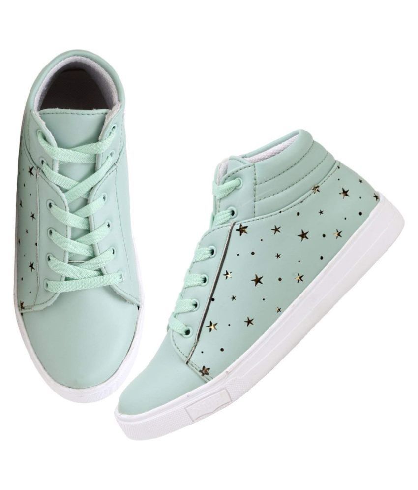     			Commander Shoes - Turquoise  Women's Sneakers