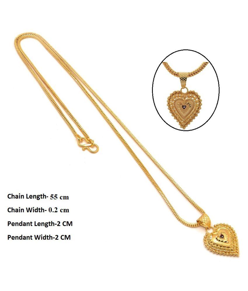 ladies chain with locket