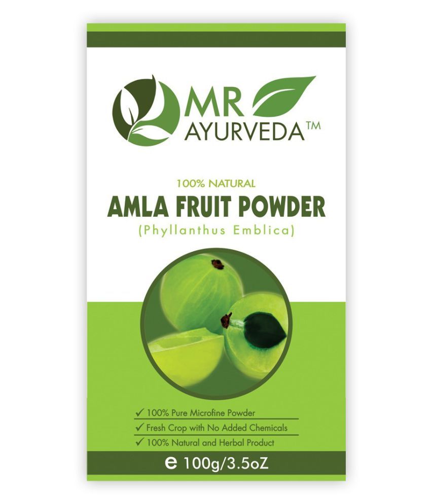     			MR Ayurveda 100% Natural Amla Powder Hair Scalp Treatment 100 g